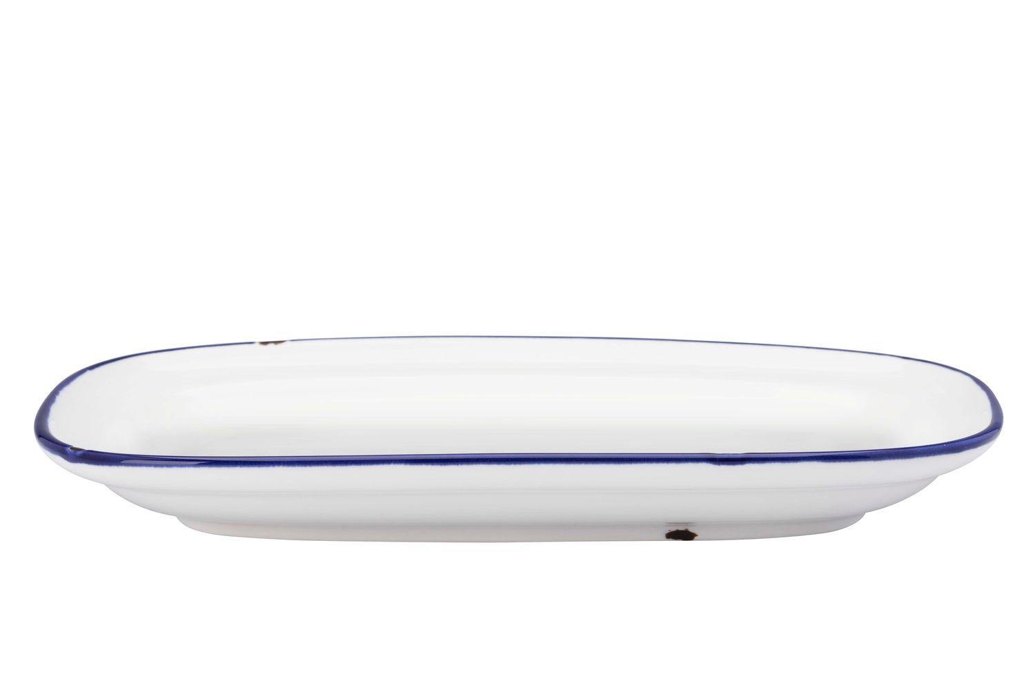 Yegam - Piatto rettangolare 27 cm Royal Blu Tin Tin