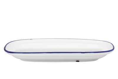 Yegam - Piatto rettangolare 27 cm Royal Blu Tin Tin