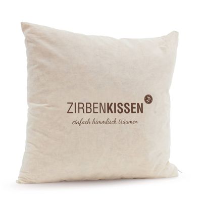 Zirbenfamilie - Cuscino in pino cirmolo 40 x 40