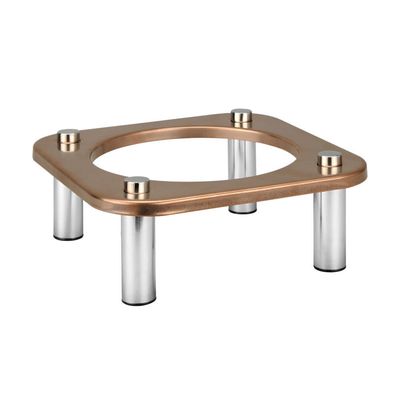 Yegam - Domino – Stand bronzo vintage 25 x 9 cm