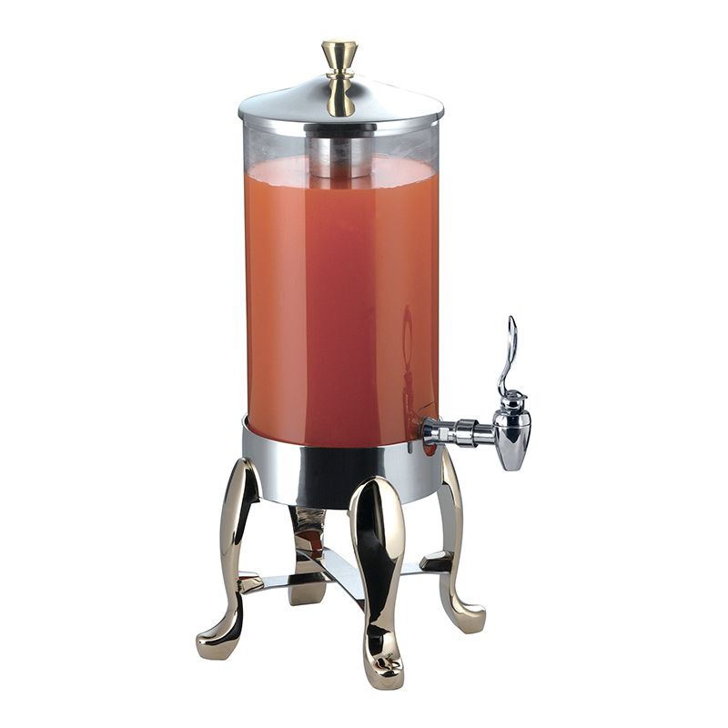 Yegam - Distributore succhi con gambe cromate 7 l Euri