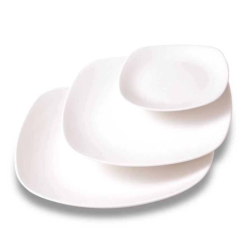 Yegam - Piatto quadrato 24 cm Concord