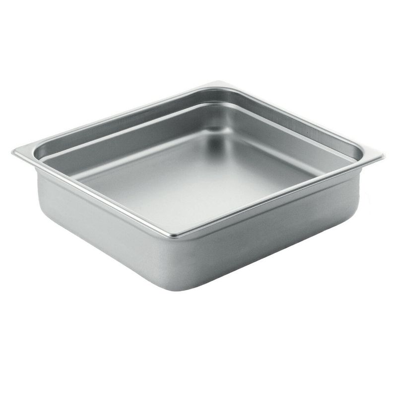 Yegam - Inserto in acciaio h 10 cm GN 2/3