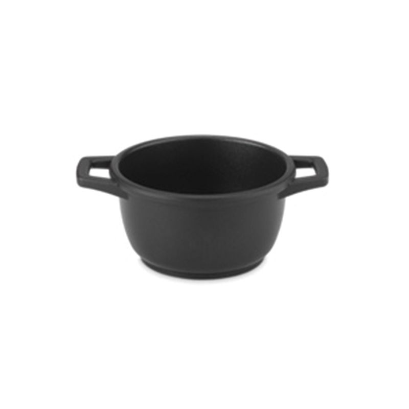 Yegam - Mini casseruola alta in fusione di alluminio 12 cm