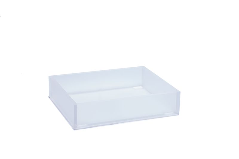 Yegam - Cassetta trasparente GN 1/2 h 7,5 cm T-Collection