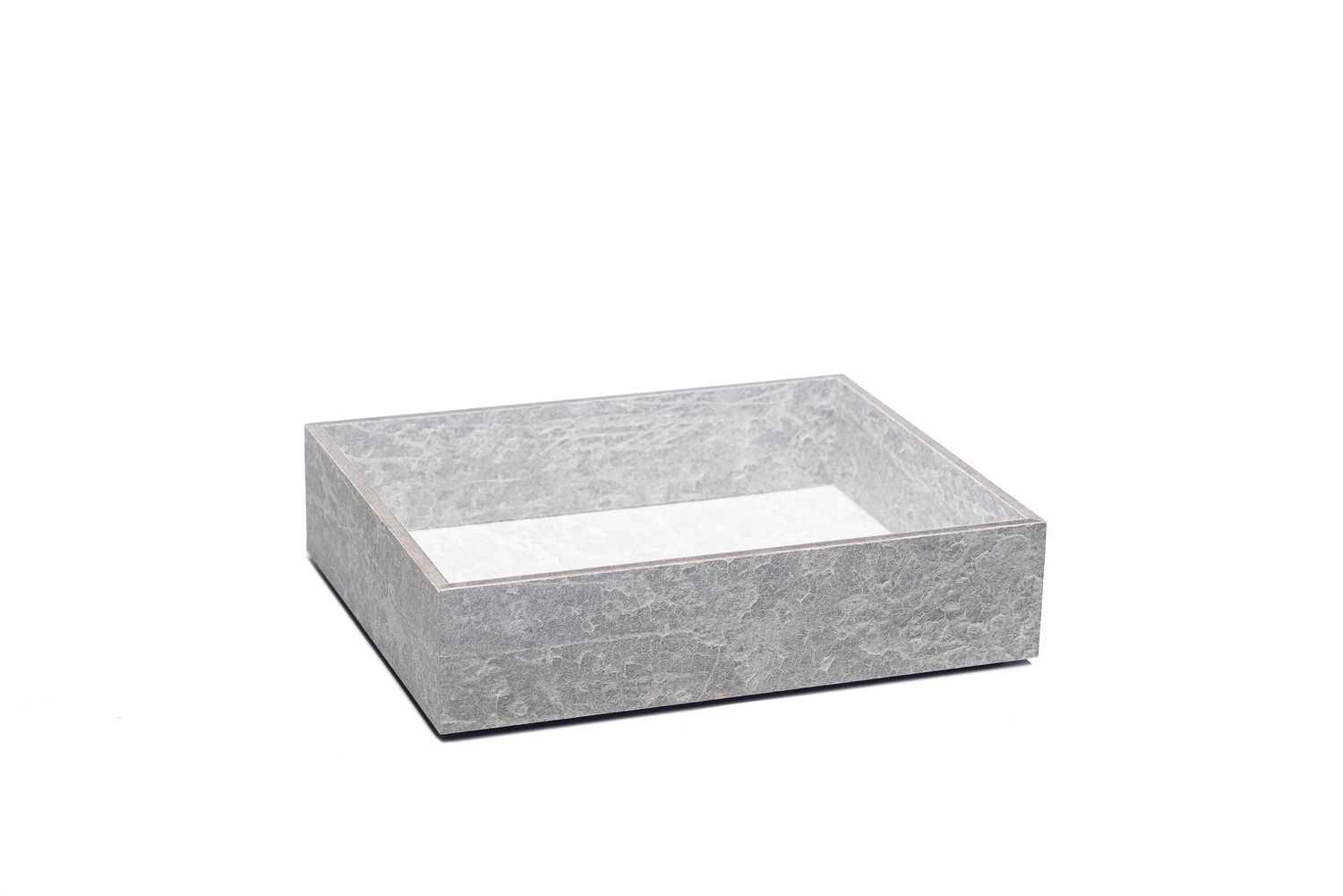 Yegam - Cassetta in finitura cemento GN 1/2 h 7,5 cm T-Collection