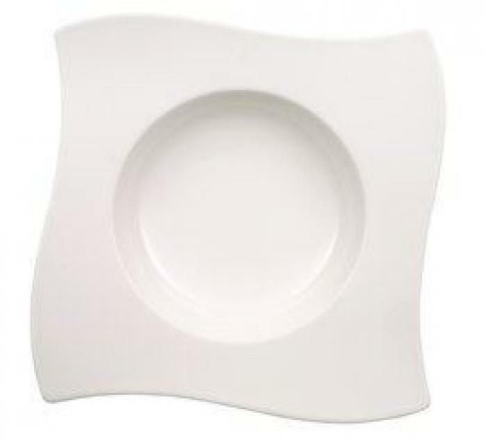 Villeroy &amp; Boch, NewWave - Piatto fondo quadrato 24 x 24 cm
