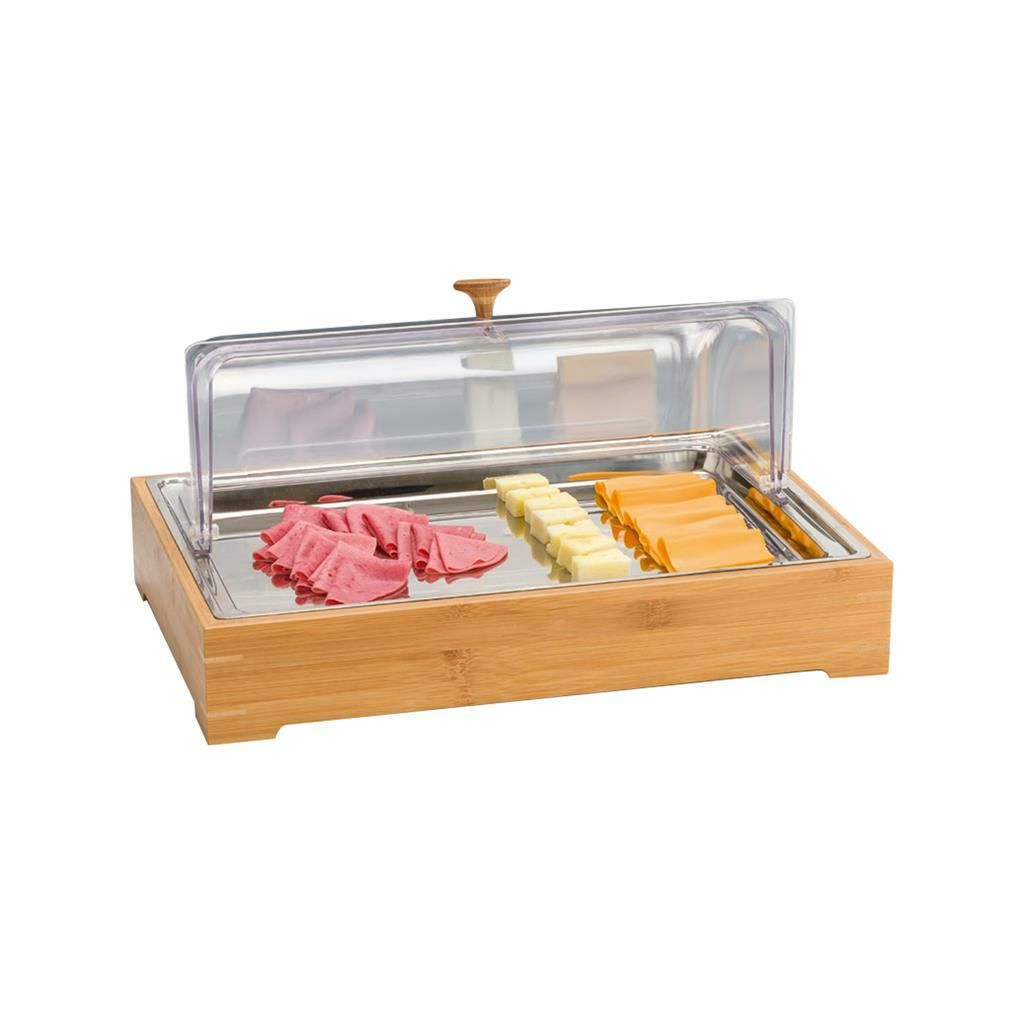 Vetrina Rettangolare Refrigerante Con Cupola 30 x 45 cm Istanbul - Tirolix