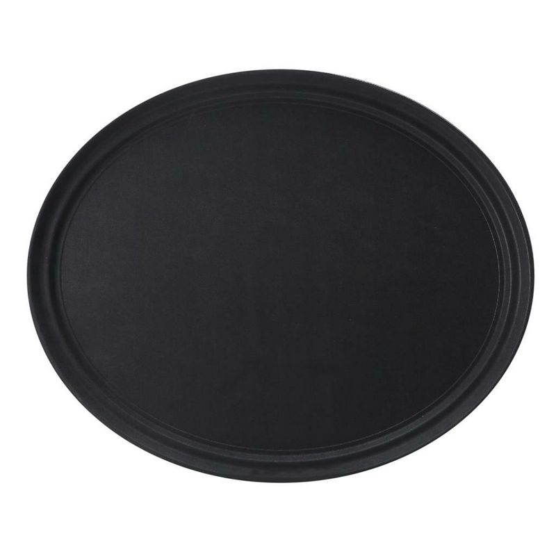 Vassoio Ovale 62,5 x 52 cm Nero Tabla - Tirolix
