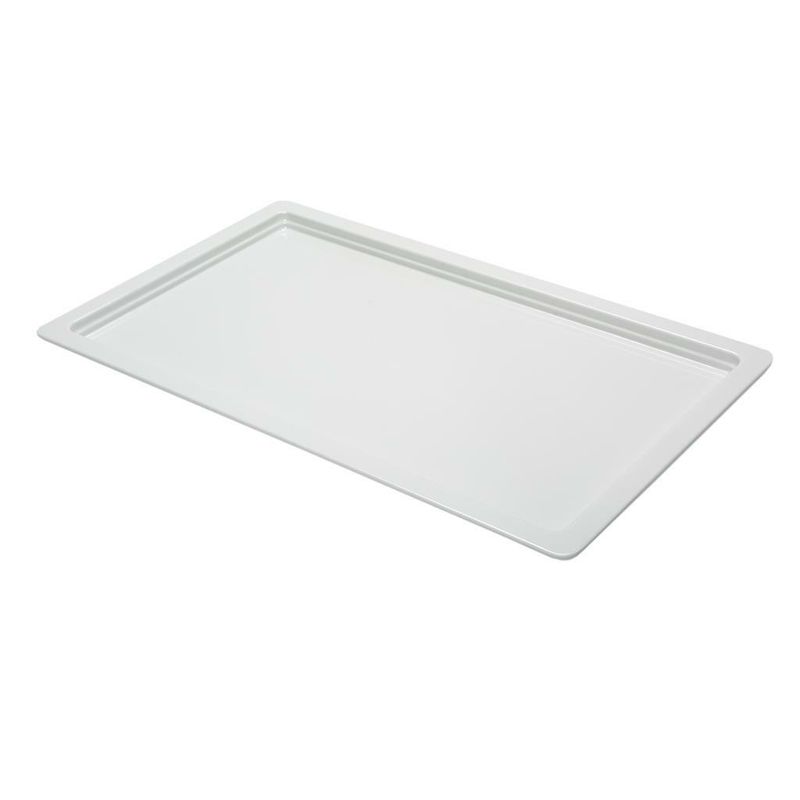 Vassoio Gastronorm 1/1 53 x 32,5 cm Bianco Melamina - Tirolix