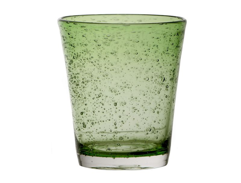 Vetreria Artistica - Bicchiere verde 31,5 cl Bubbles