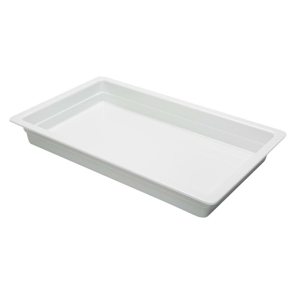 Vasca Gastronorm 53 x 32,5 cm Bianco Melamina - Tirolix