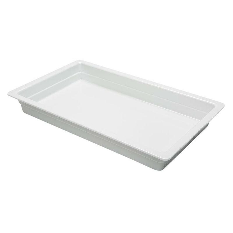 Vasca Gastronorm 53 x 32,5 cm Bianco Melamina - Tirolix