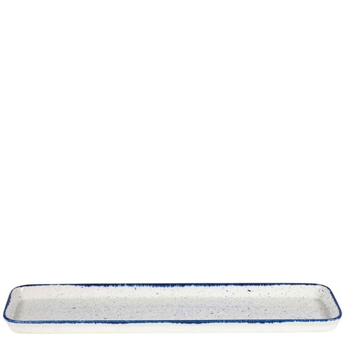 Vassoio Rettangolare 53 X 15 X 2,5 Cm Stonecast Hints Indigo Blue - Churchill