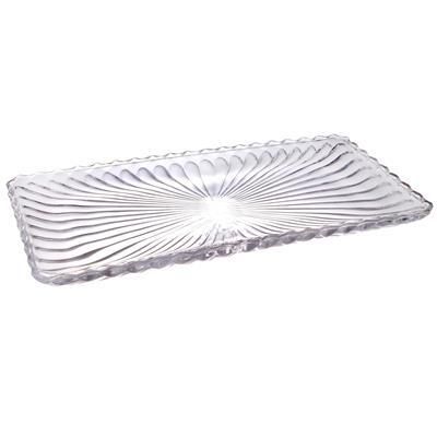 Vassoio Rettangolare Goccia 37,5 x 18 cm Cloud - Tirolix