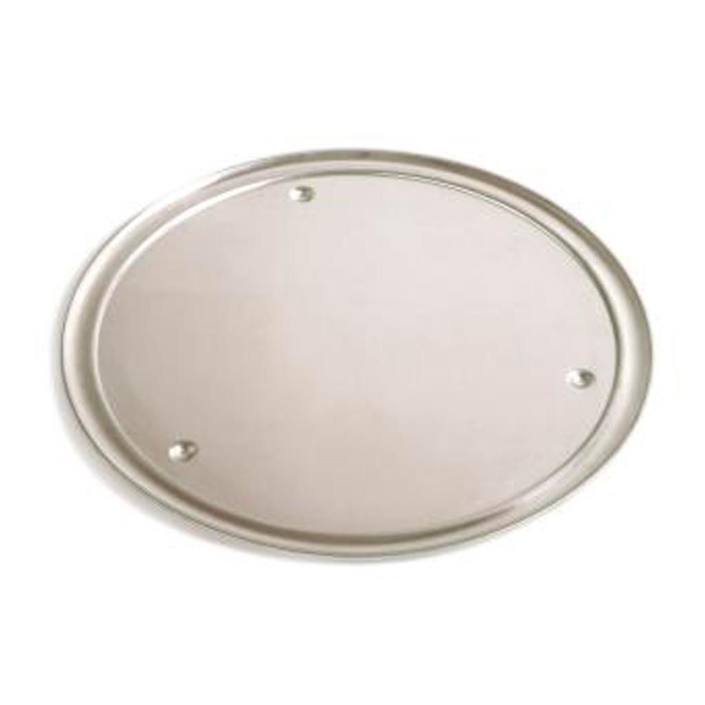 Vassoio Tondo Con Bordo 45 cm - Gi.Metal