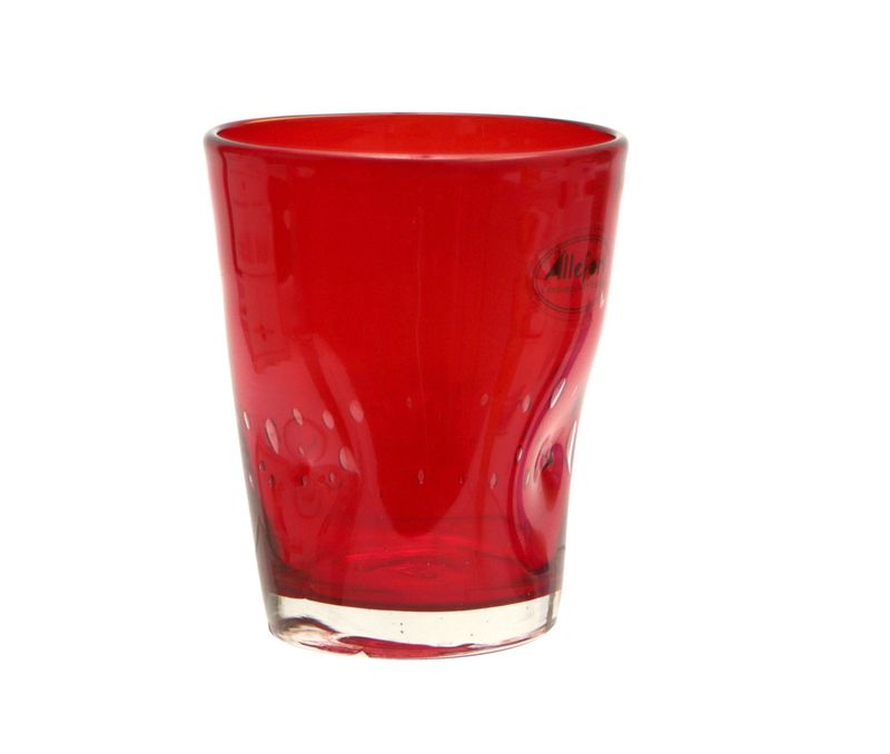 Vetreria Artistica - Bicchiere rosso 35 cl Rialto