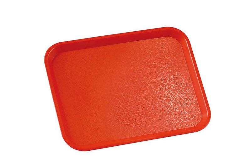 Vassoio 35 x 27 cm Rosso Fast-Food - Monetti