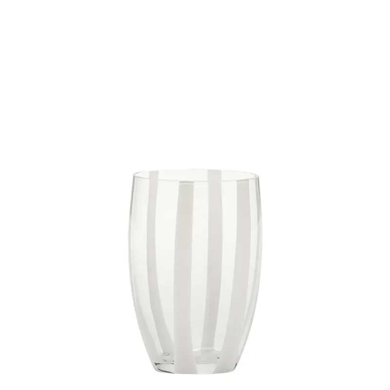 Tumbler 32 cl Gessato Trasparente - Zafferano