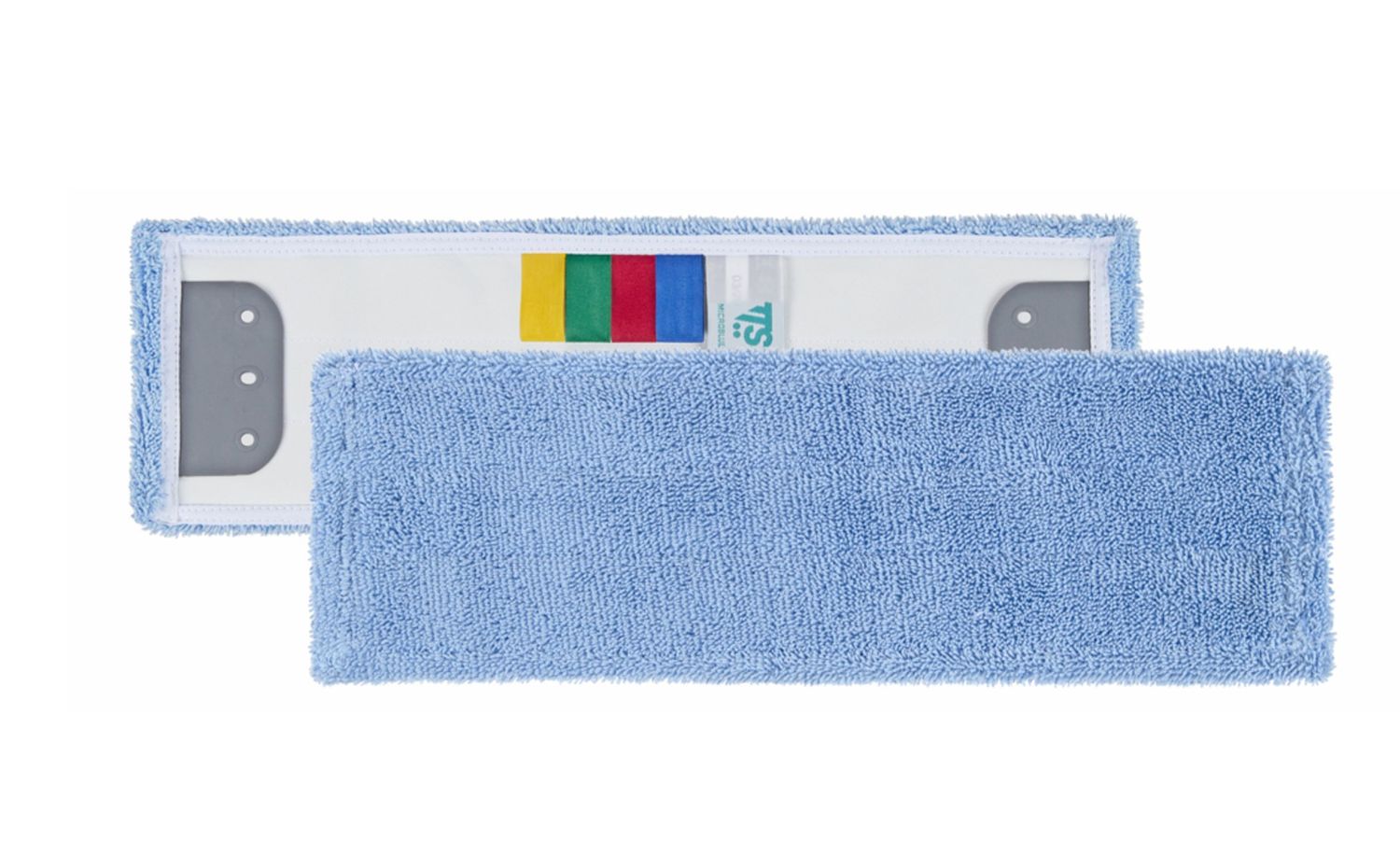 TTS - Ricambio wet system microfibra blu 40 x 13 cm