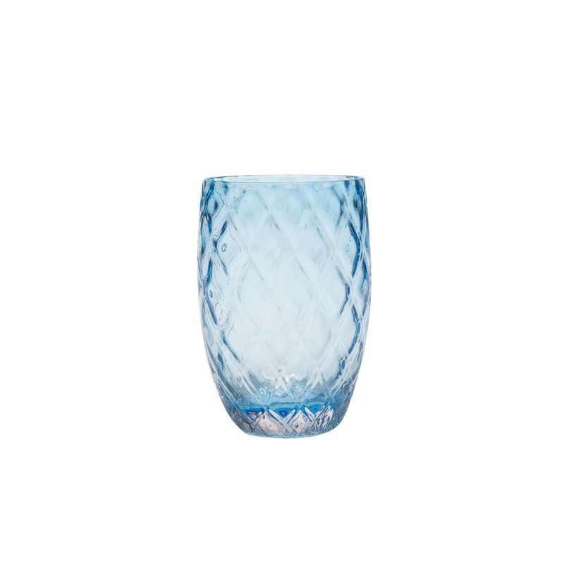 Tumbler 38 cl Losanghe Acquamarina - Zafferano