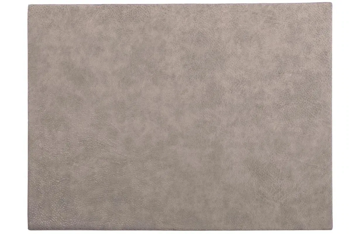 Tovaglietta Finta Pelle 4 Pz. 33x45 cm Grigio - Tirolix