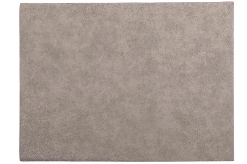Tovaglietta Finta Pelle 4 Pz. 33x45 cm Grigio - Tirolix