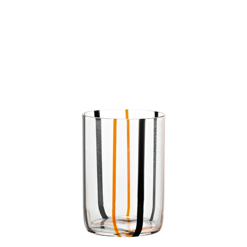 Tumbler 35 cl Tirache Nero/Arancione - Zafferano