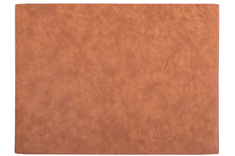 Tovaglietta Finta Pelle 4 Pz. 33x45 cm Marrone - Tirolix