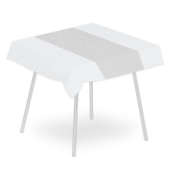 Tovaglia Maison Grigioperla 120x120 cm - 96 Pezzi - Pack Service