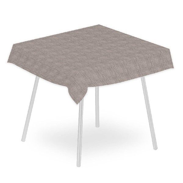 Tovaglia Flem Moka 120x120 cm - 100 Pezzi - Pack Service