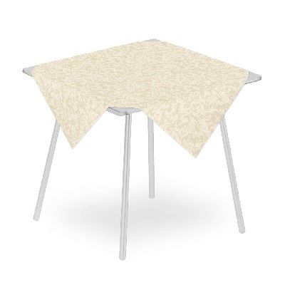 Tovaglia Soiree Avorio 100x100 cm - 100 Pezzi - Pack Service