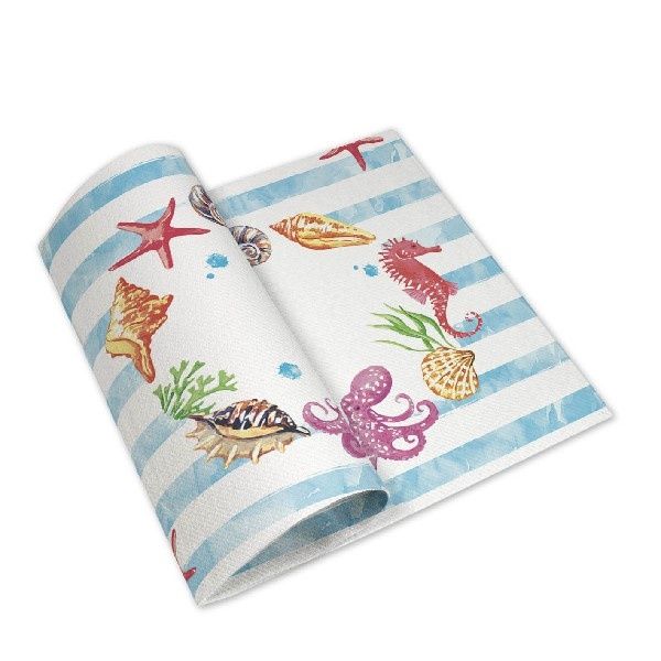 Tovagliolo Estate 40x40 cm - 800 Pezzi - Pack Service