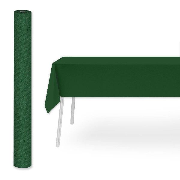 Tovaglia in rotolo verde 1,2x25 m - 4 Pezzi - Pack Service
