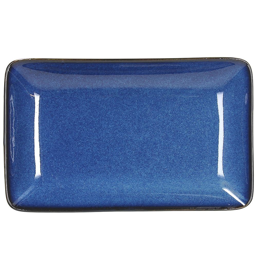 Tognana - Piatto rettangolare 21 cm Jap Blue