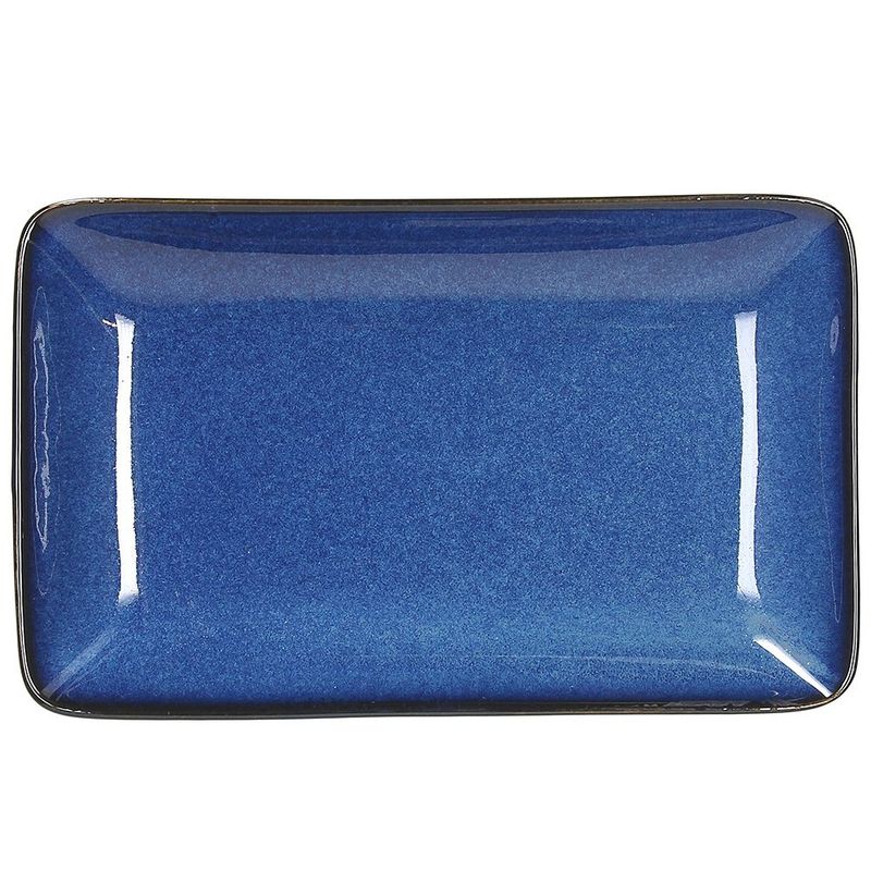 Tognana - Piatto rettangolare 21 cm Jap Blue