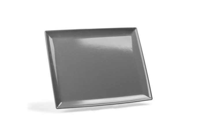 Tirolix - Vassoio rettangolare 33 x 28 cm Purity Grigio