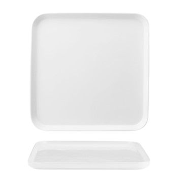 Tirolix - Piatto Piano Quadrato 20 x 20 cm Scandia