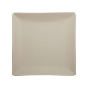 Tirolix - Piatto Piano Quadrato 27 x 27 cm Sabbia Boston/Tokyo