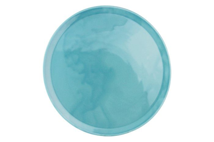 Tirolix - Piatto pizza 33 cm Poke Glaze Blu