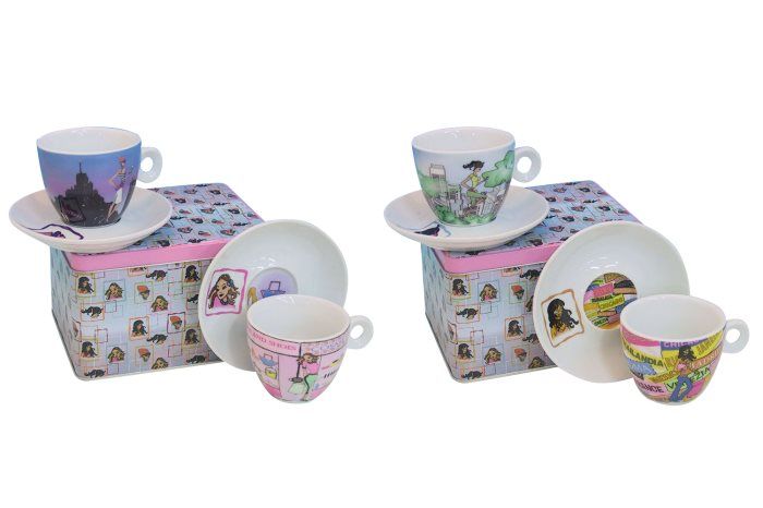 Tirolix - Set tazze tè 2 pezzi Pretty