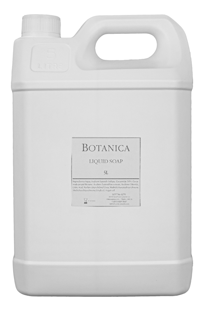 Tirolix - Tanica di ricarica di sapone liquido 5 l Botanica