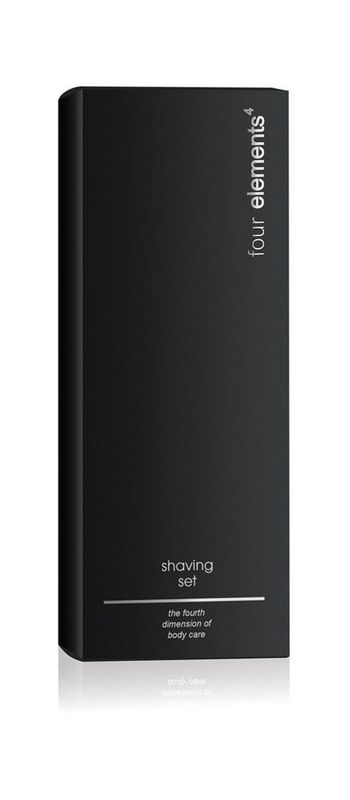 Tirolix - Set per la rasatura in scatola di cartone Four Elements