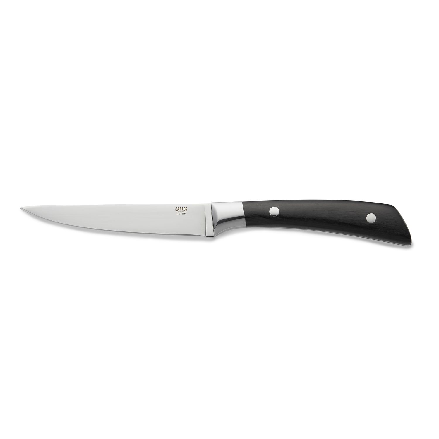 Tirolix - Coltello da bistecca 24 cm Nero Carlos