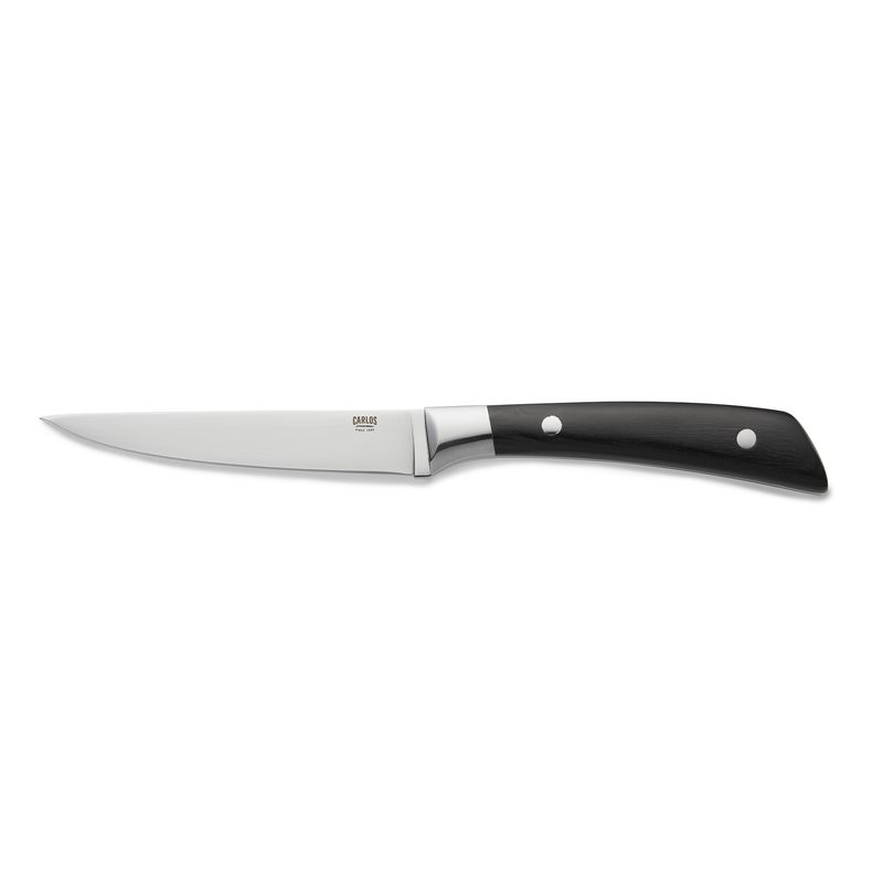 Tirolix - Coltello da bistecca 24 cm Nero Carlos