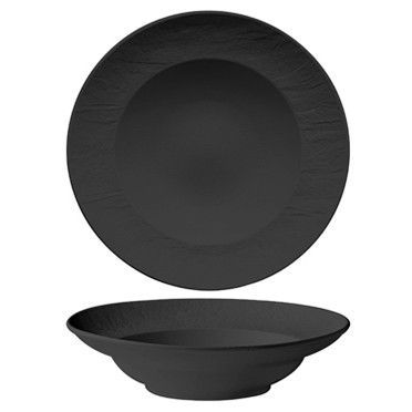Tirolix - Pasta bowl 27 cm Nero Erosion