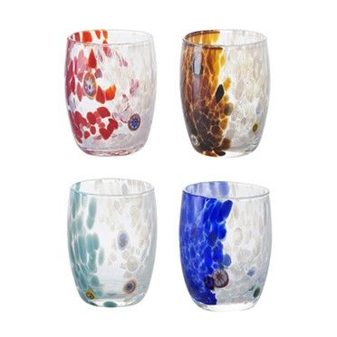 Tirolix - Bicchieri 36,5 cl Colori Assortiti Capri