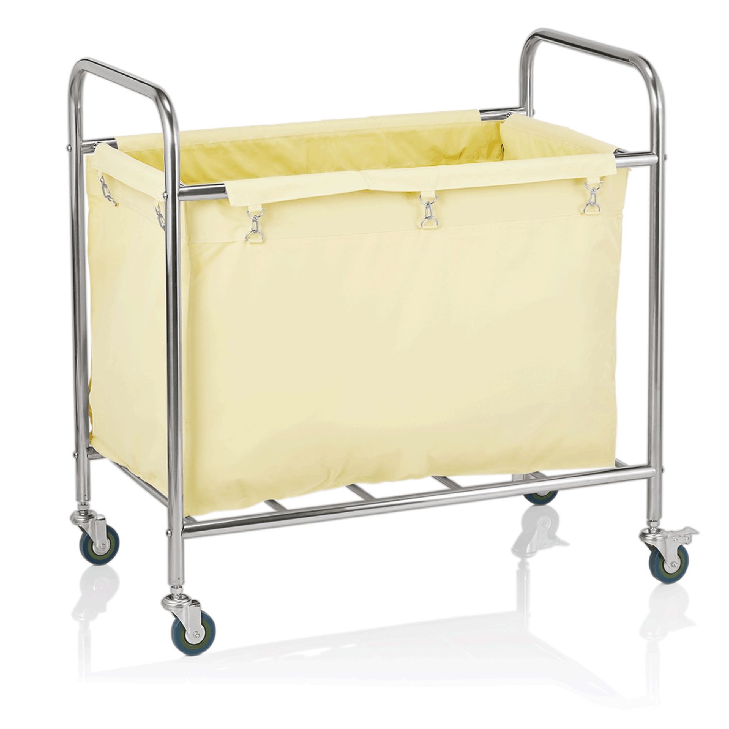 Tirolix - Borsa portabiancheria 80 x 50 cm Avorio