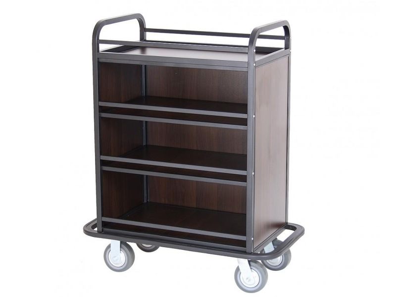 Tirolix - Carrello con minibar senza porta 100 x 54 x 121 cm
