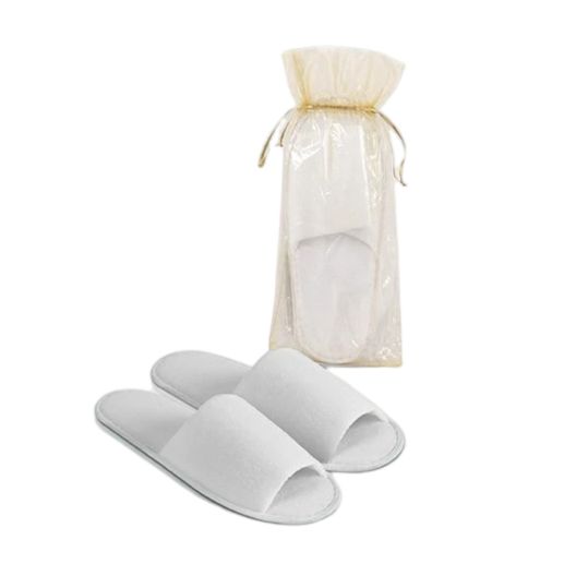 Tirolix - Pantofole in cotone con sacchetto